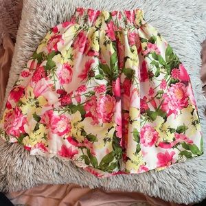 Kidpik girls floral skirt